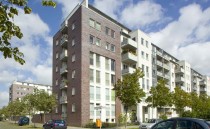 Das Hausburg Quartier in Berlin-Prenzlauer Berg, Ansicht von der Agnes-Wabnitz-Straße Gebäudeansicht